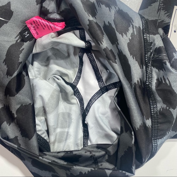 Elektrix Love Eco Conscious Streetwear Recycled Cheetah Print Leggings NWT M - Picture 13 of 16